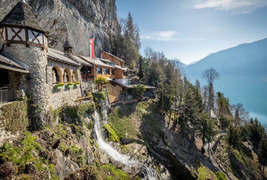 Burgruine Mülenen, Reichenbach im Kandertal, Switzerland, Switzerland